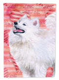 Samoyed Love Garden Flag Mailbox Decorative Yard Banner Outside Patio Artwork for Flower Beds, Garden Size, Multicolor