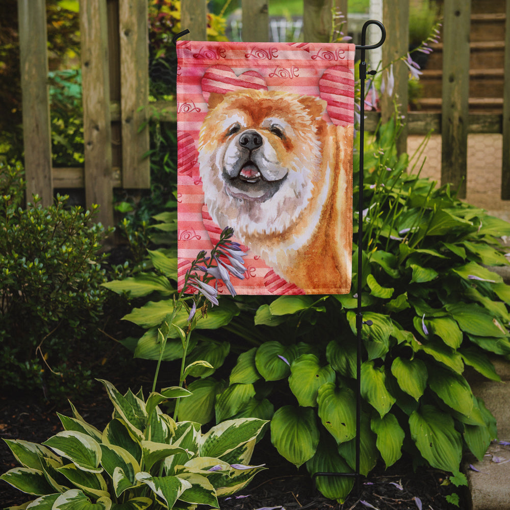 Chow Chow Love Garden Flag Mailbox Decorative Yard Banner Outside Patio Artwork for Flower Beds, Garden Size, Multicolor
