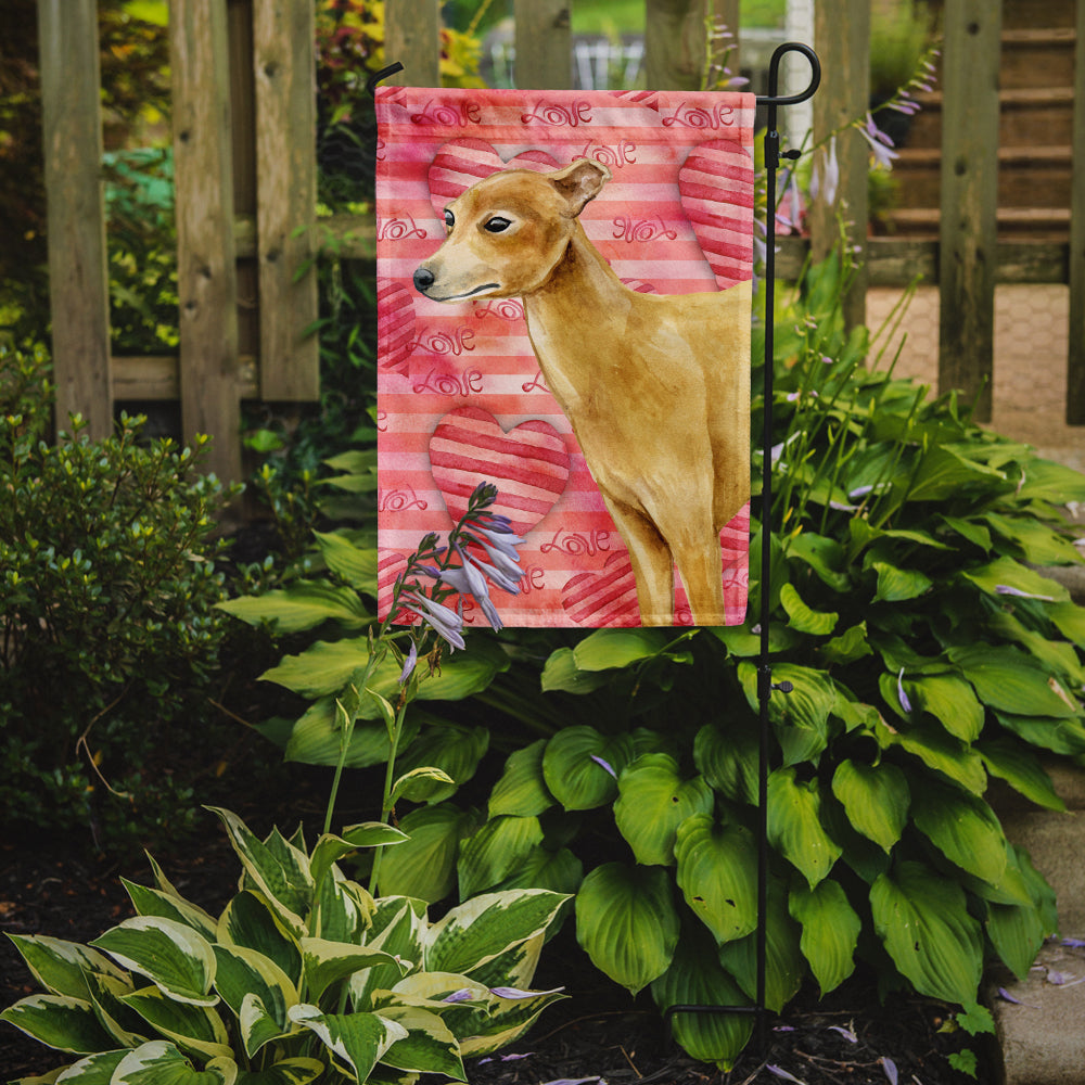 Italian Greyhound Love Garden Flag Mailbox Decorative Yard Banner Outside Patio Artwork for Flower Beds, Garden Size, Multicolor