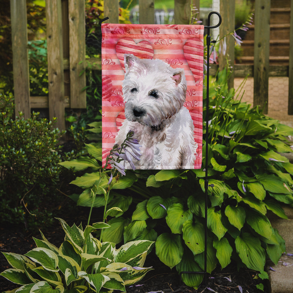 Westie Love Garden Flag Mailbox Decorative Yard Banner Outside Patio Artwork for Flower Beds, Garden Size, Multicolor