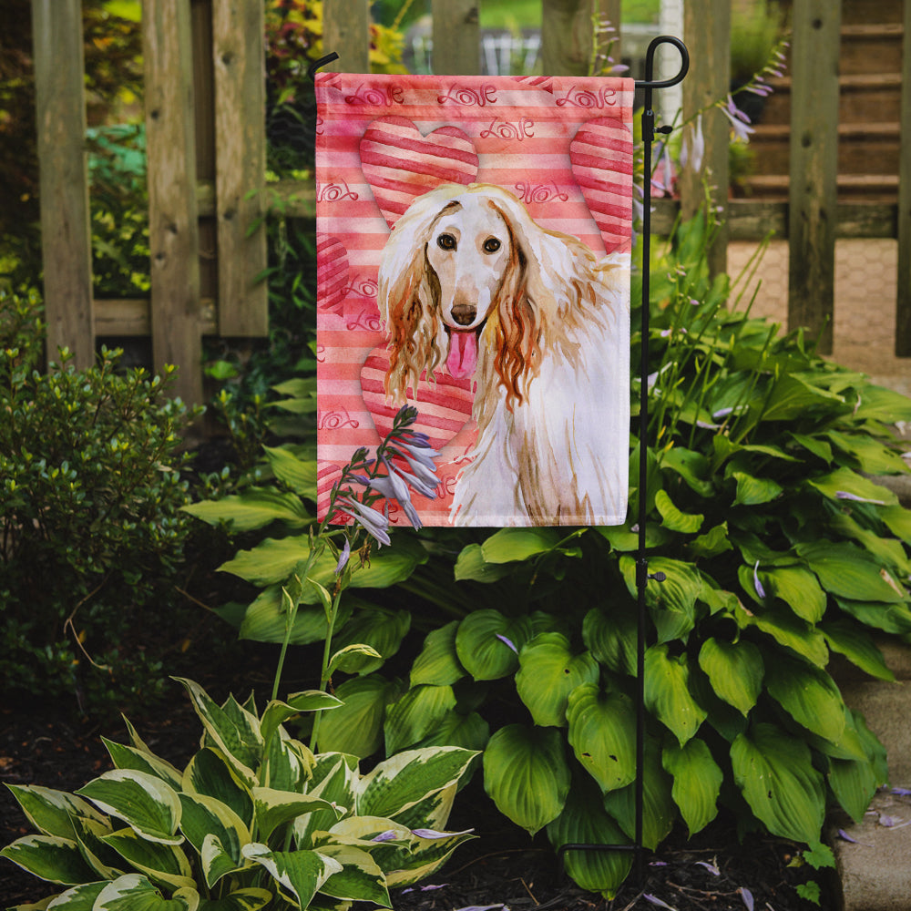 Afghan Hound Love Garden Flag Mailbox Decorative Yard Banner Outside Patio Artwork for Flower Beds, Garden Size, Multicolor
