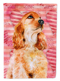 Cocker Spaniel Love Garden Flag Mailbox Decorative Yard Banner Outside Patio Artwork for Flower Beds, Garden Size, Multicolor