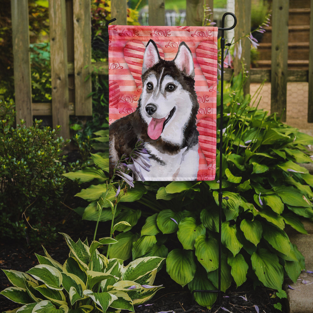 Siberian Husky #2 Love Garden Flag Mailbox Decorative Yard Banner Outside Patio Artwork for Flower Beds, Garden Size, Multicolor