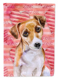 Jack Russell Terrier #2 Love Garden Flag Mailbox Decorative Yard Banner Outside Patio Artwork for Flower Beds, Garden Size, Multicolor