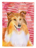 Sheltie Love Garden Flag Mailbox Decorative Yard Banner Outside Patio Artwork for Flower Beds, Garden Size, Multicolor
