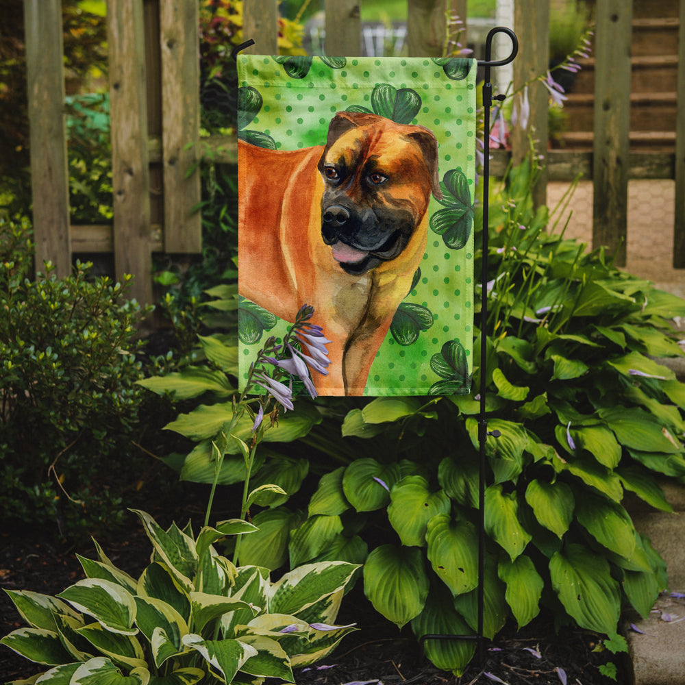 Boerboel Mastiff St Patrick's Garden Flag Mailbox Decorative Yard Banner Outside Patio Artwork for Flower Beds, Garden Size, Multicolor