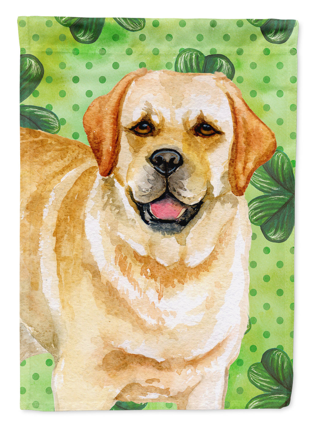 Golden Retriever St Patrick's Garden Flag Mailbox Decorative Yard Banner Outside Patio Artwork for Flower Beds, Garden Size, Multicolor