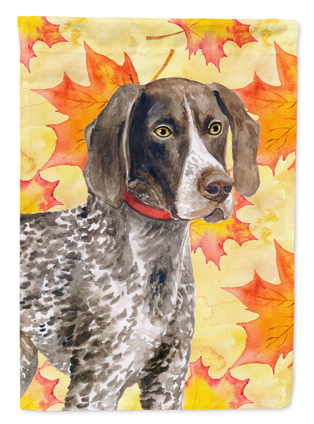German Shorthaired Pointer Fall Garden Flag Mailbox Decorative Yard Banner Outside Patio Artwork for Flower Beds, Garden Size, Multicolor