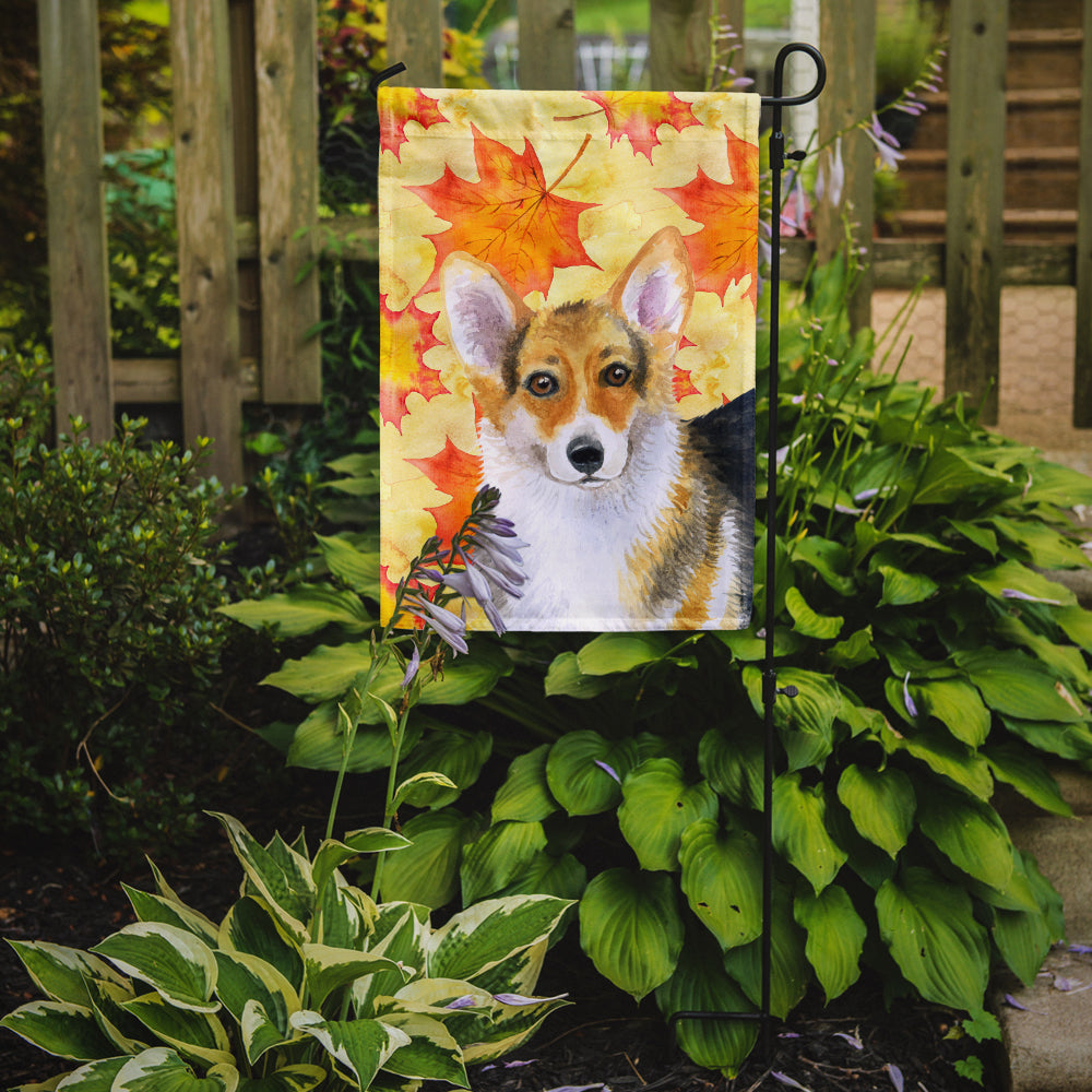 Pembroke Corgi Fall Garden Flag Mailbox Decorative Yard Banner Outside Patio Artwork for Flower Beds, Garden Size, Multicolor