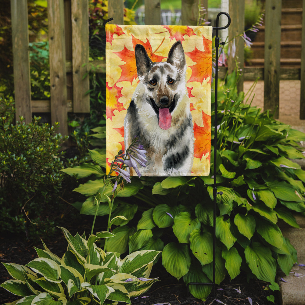 East-European Shepherd Fall Garden Flag Mailbox Decorative Yard Banner Outside Patio Artwork for Flower Beds, Garden Size, Multicolor
