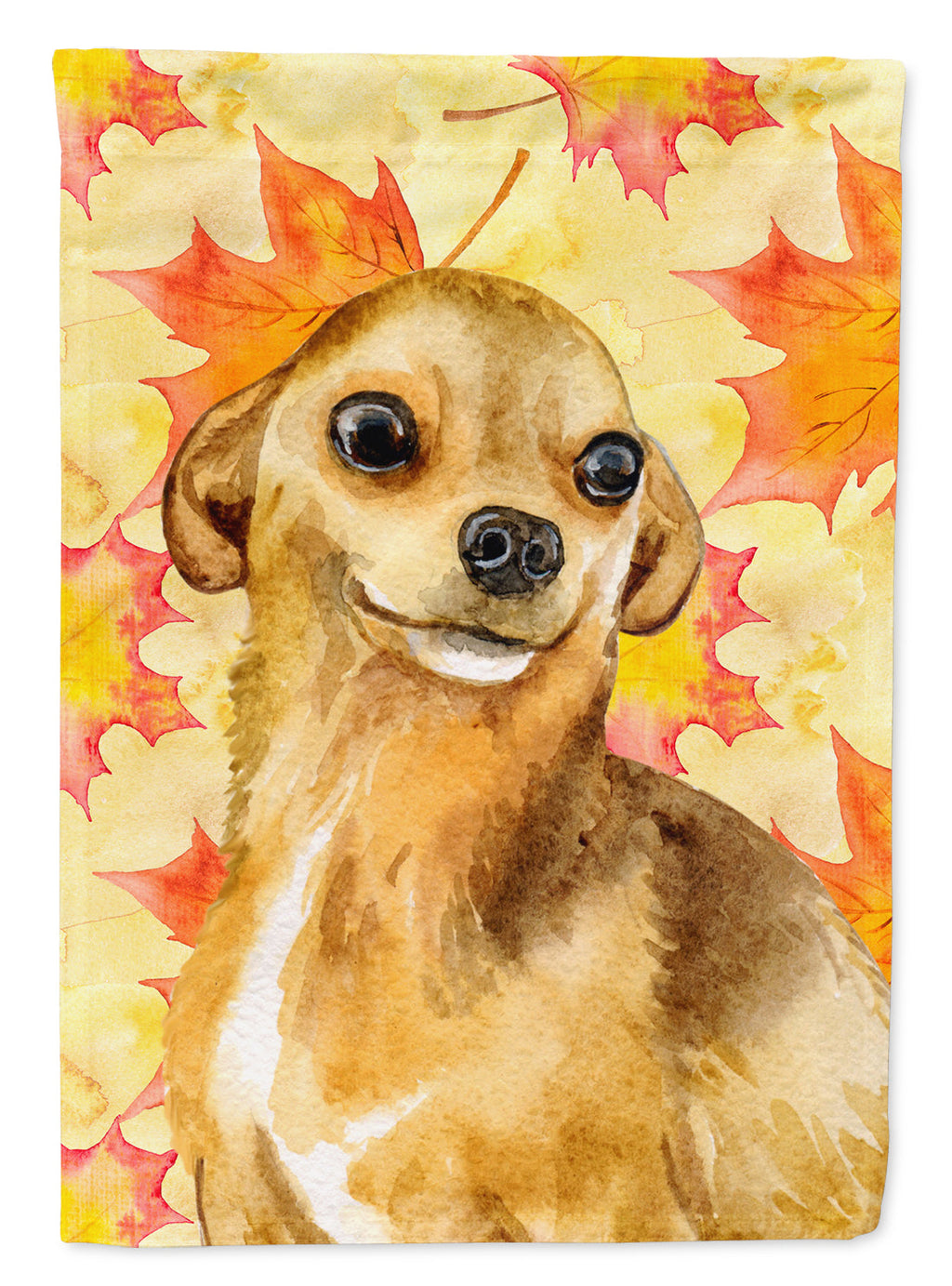 Chihuahua Fall Garden Flag Mailbox Decorative Yard Banner Outside Patio Artwork for Flower Beds, Garden Size, Multicolor