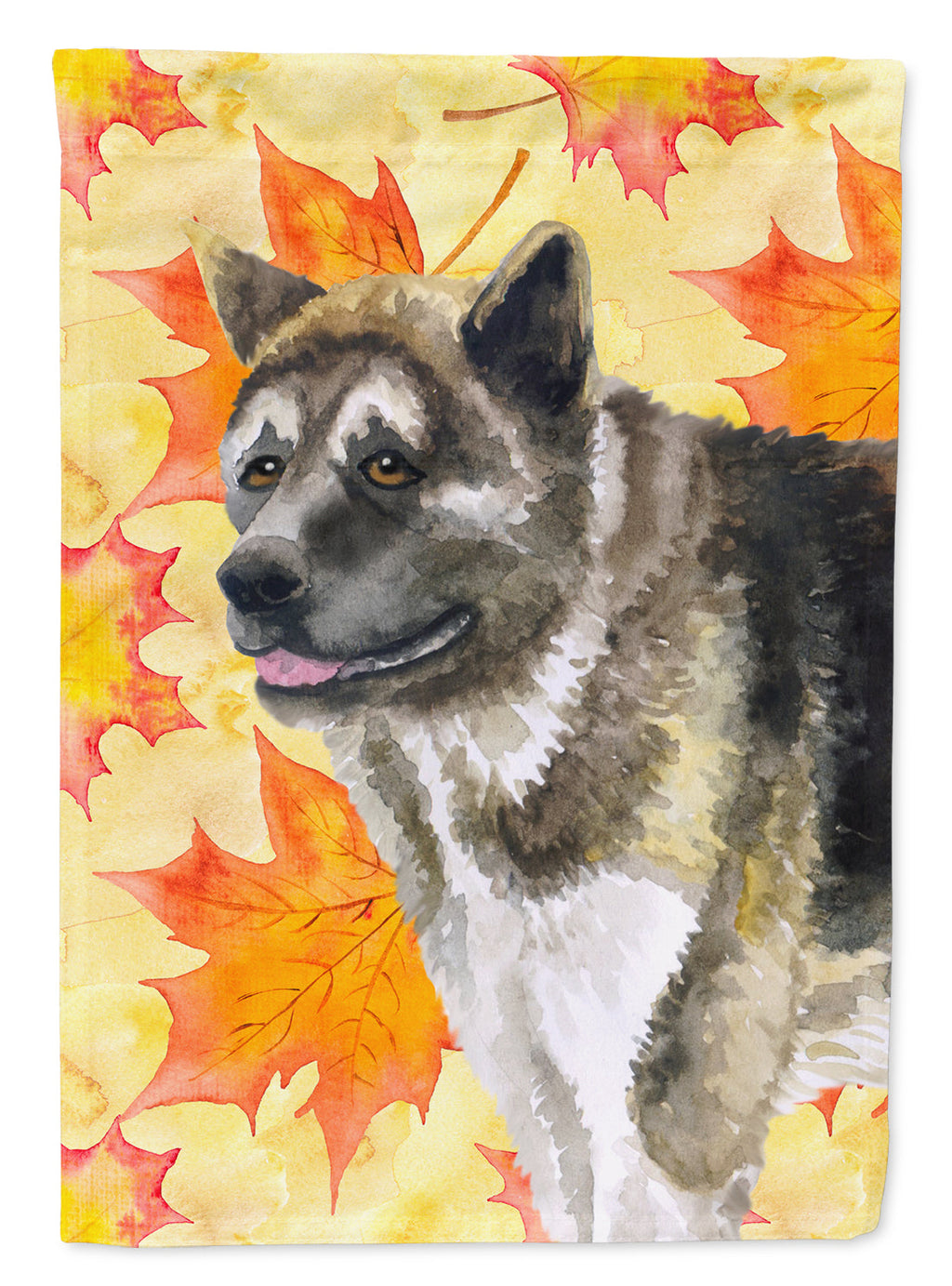 American Akita Fall Garden Flag Mailbox Decorative Yard Banner Outside Patio Artwork for Flower Beds, Garden Size, Multicolor
