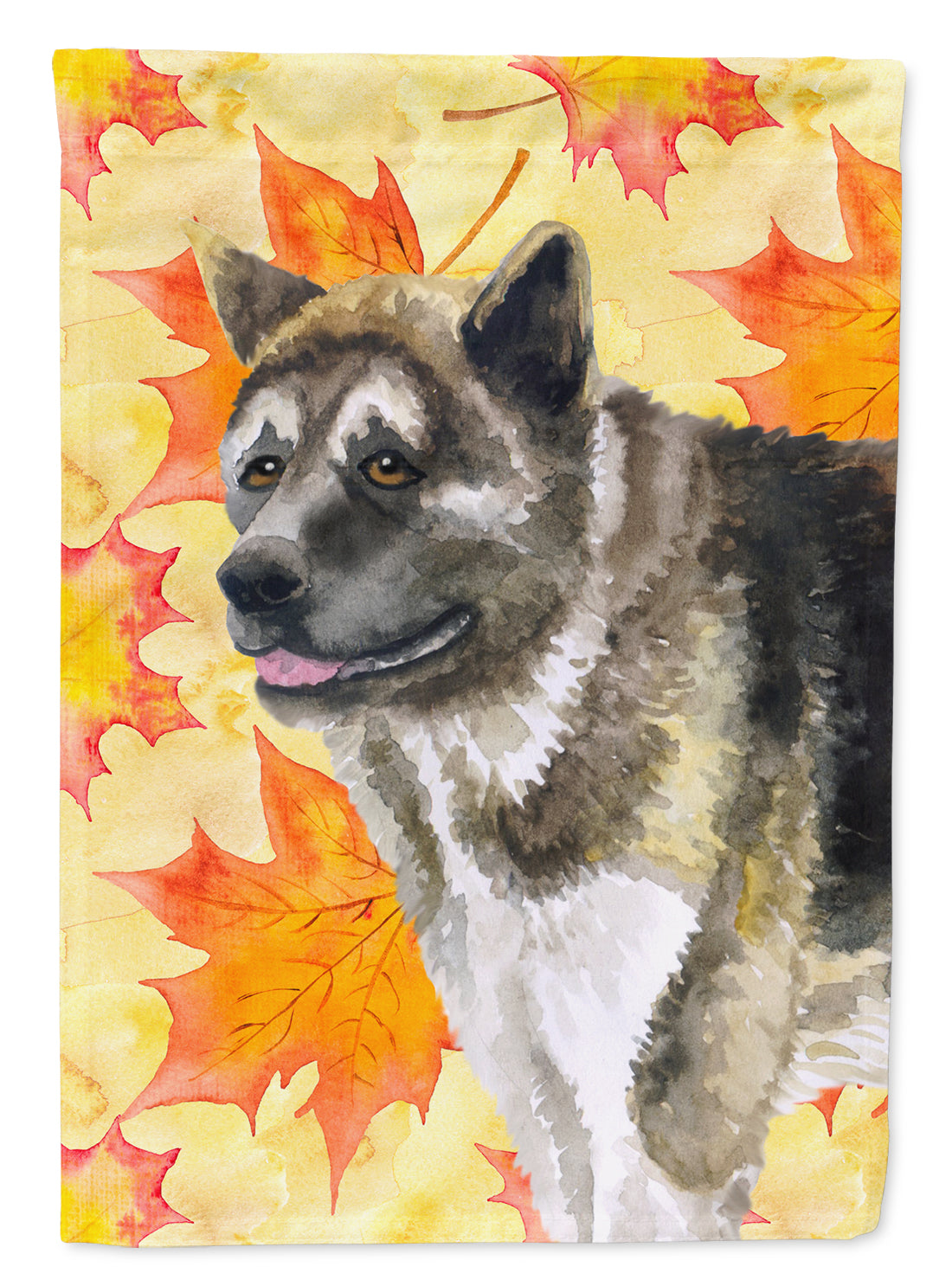 American Akita Fall Garden Flag Mailbox Decorative Yard Banner Outside Patio Artwork for Flower Beds, Garden Size, Multicolor