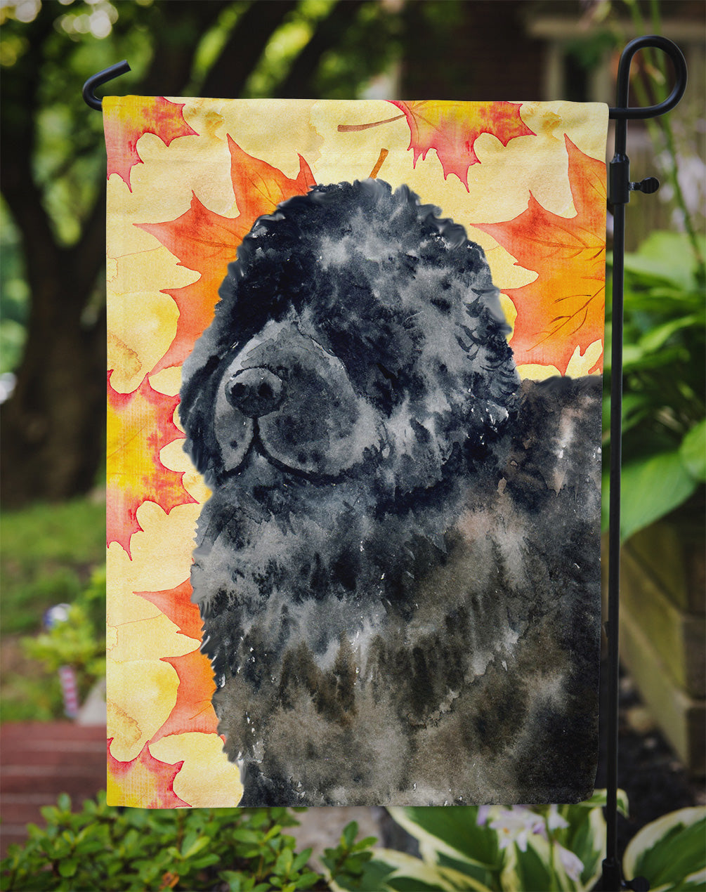 Newfoundland Fall Garden Flag Mailbox Decorative Yard Banner Outside Patio Artwork for Flower Beds, Garden Size, Multicolor
