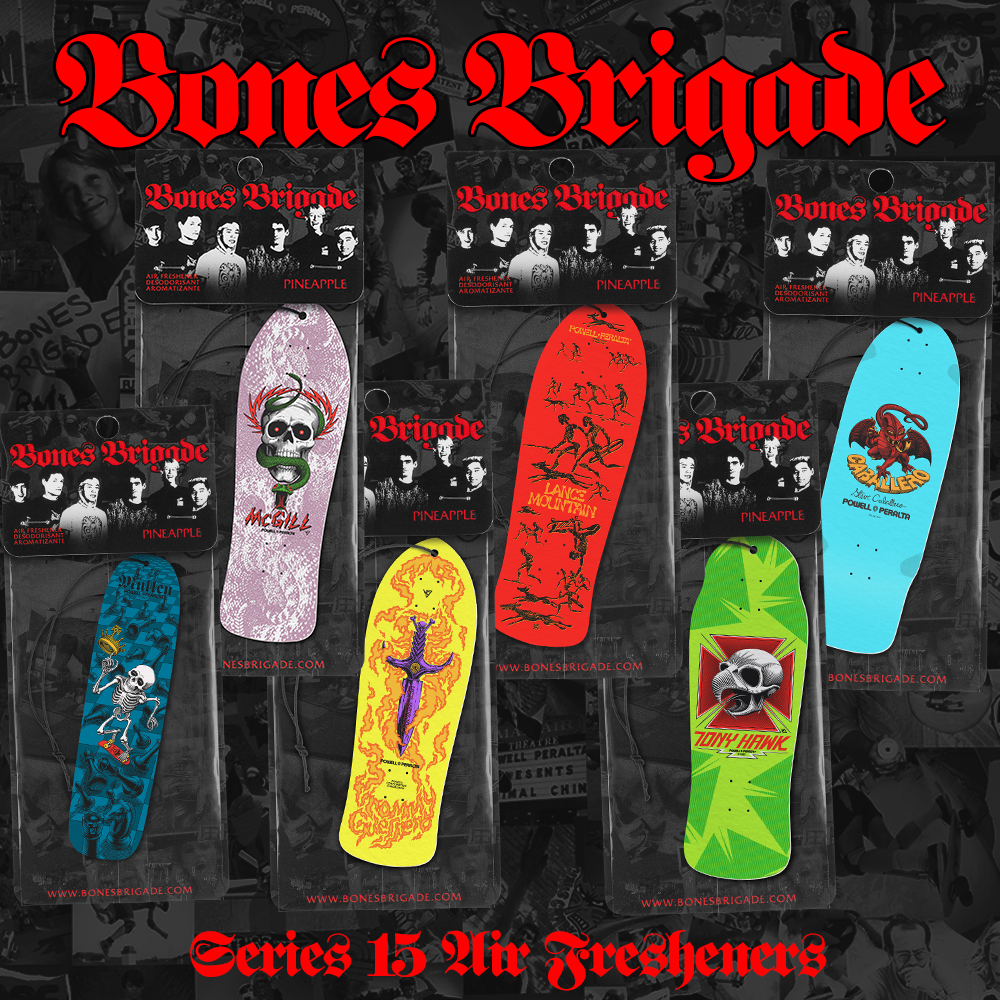 Powell Peralta Bones Brigade Series 15 Guerrero Air Freshener - Pineapple Scented