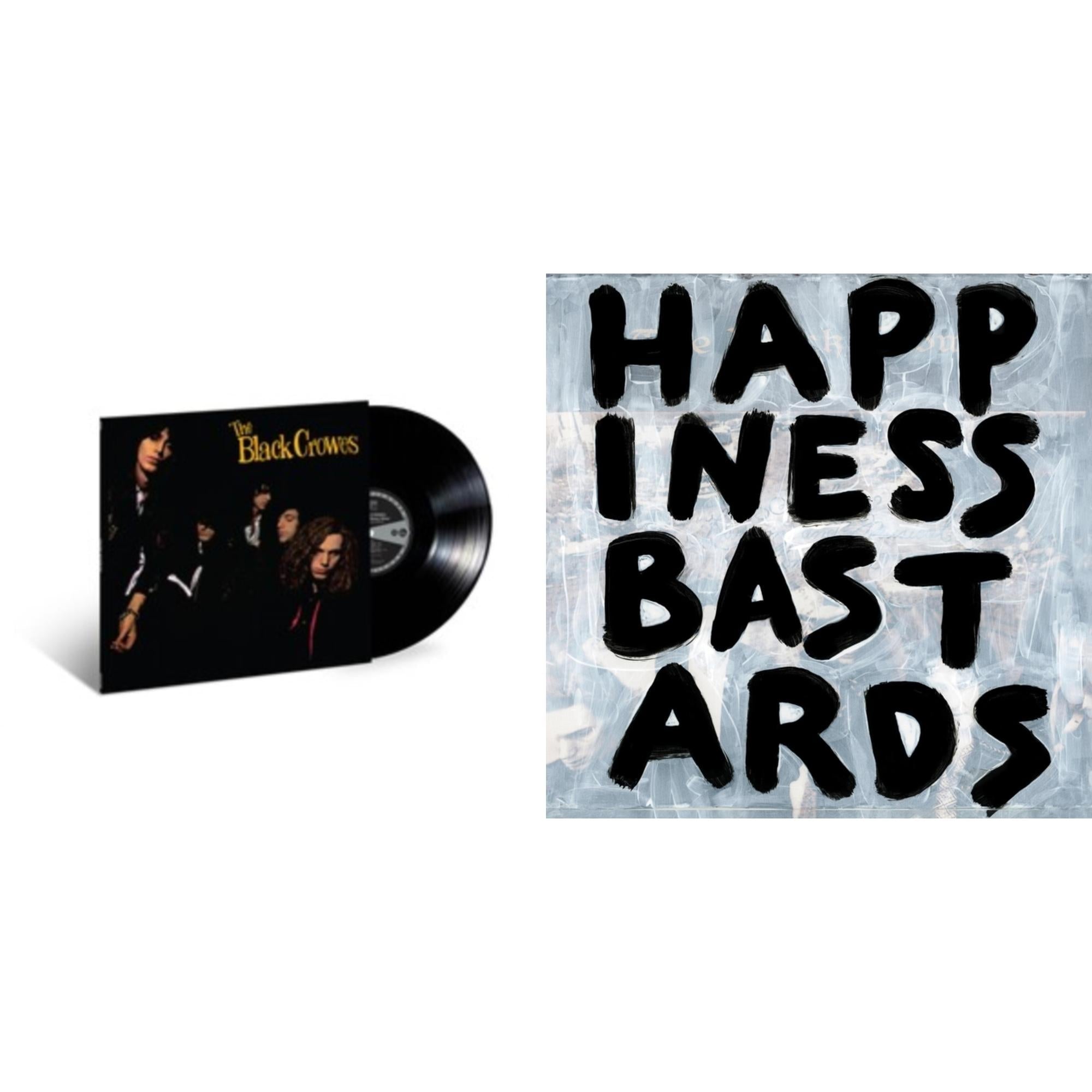 Black Crowes - Happiness Bastards (180G) & Shake Your Money Maker (2020 Remaster) - LP Vinyl Bundle