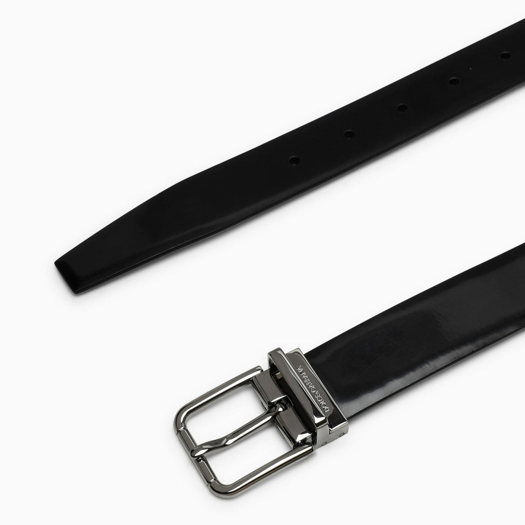 Dolce&Gabbana Black Leather Belt