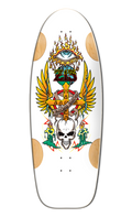 BullDog Designs "Z-13" 11.875" White Formica Skateboard Deck