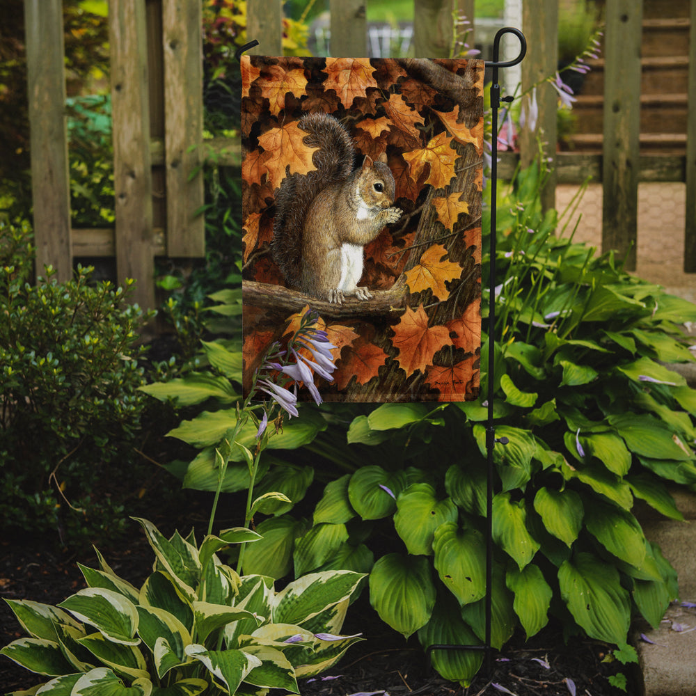 Autumn Grey Squirrel by Daphne Baxter Garden Flag Mailbox Decorative Yard Banner Outside Patio Artwork for Flower Beds, Garden Size, Multicolor