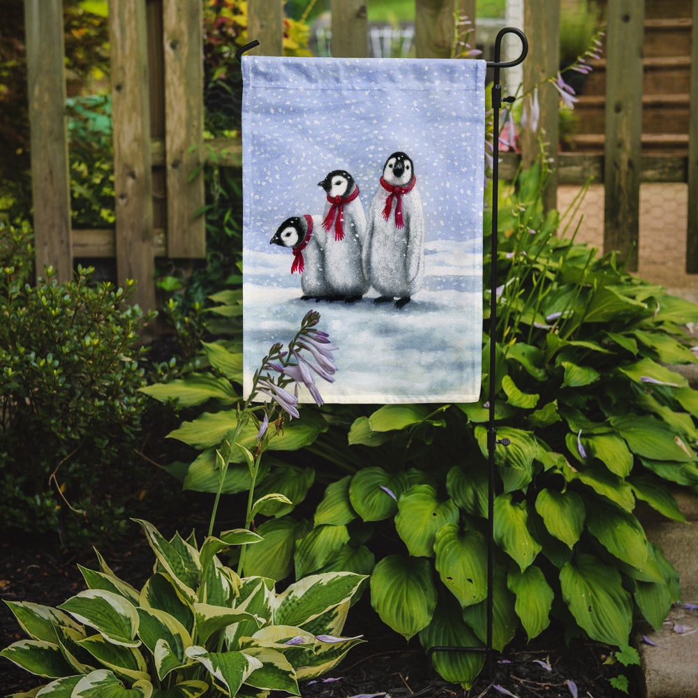 Penguins by Daphne Baxter Garden Flag Mailbox Decorative Yard Banner Outside Patio Artwork for Flower Beds, Garden Size, Multicolor