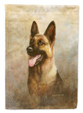 Alsatian German Shepherd Garden Flag Mailbox Decorative Yard Banner Outside Patio Artwork for Flower Beds, Garden Size, Multicolor