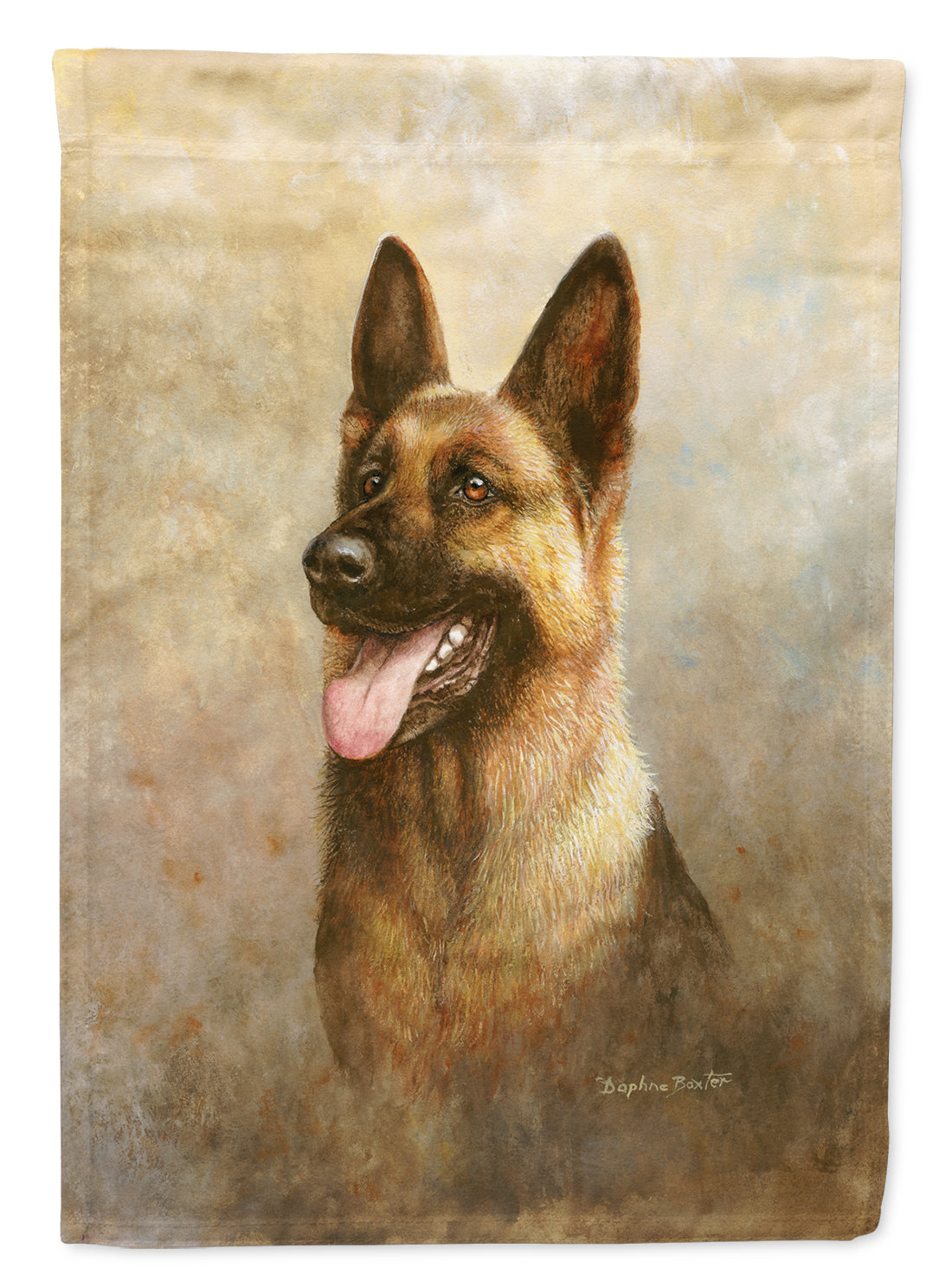 Alsatian German Shepherd Garden Flag Mailbox Decorative Yard Banner Outside Patio Artwork for Flower Beds, Garden Size, Multicolor
