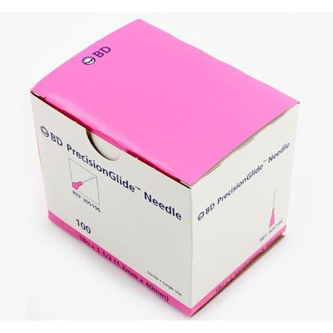 Bulk Buy! BD PrecisionGlide™ 18 G x 1-1/2" Hypodermic Needles - 305196 Case of 1000
