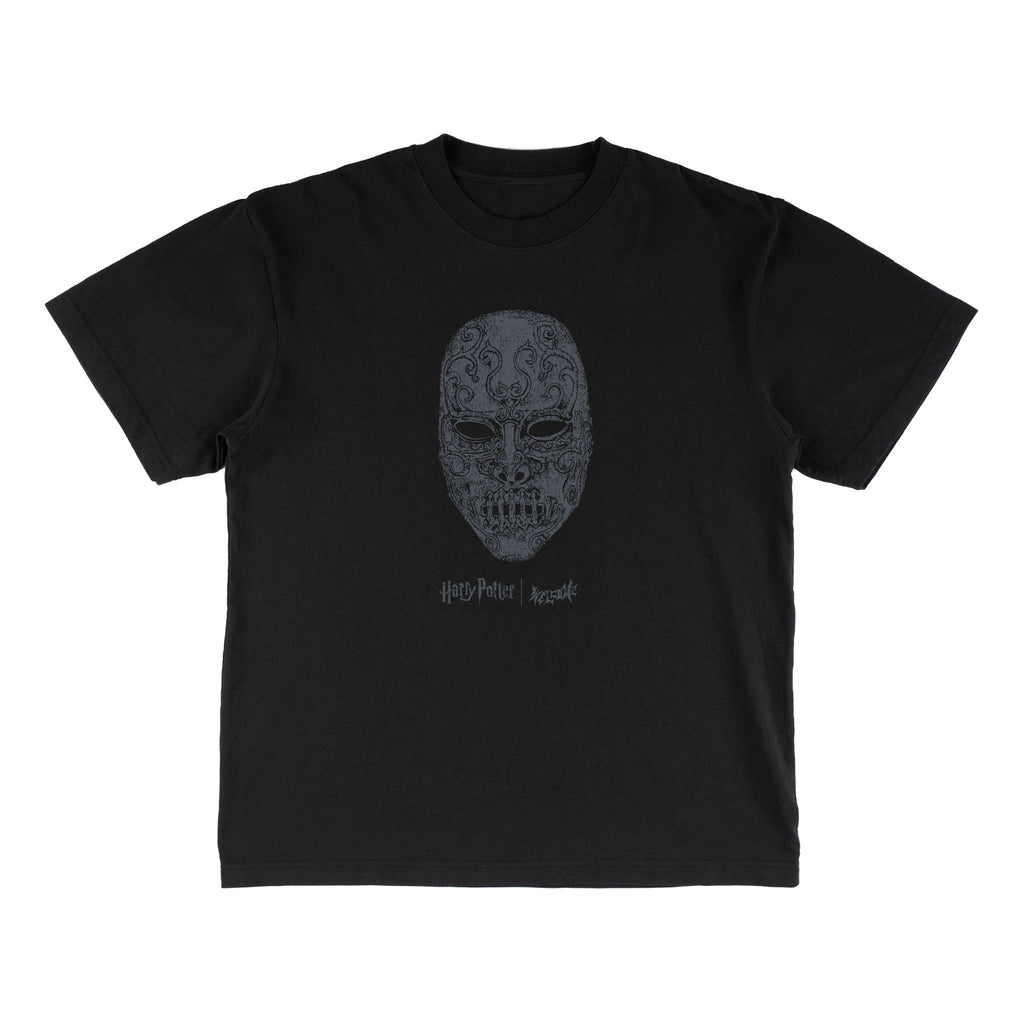 Welcome x Harry Potter Bellatrix Boxy Garment-Dyed Tee - Black