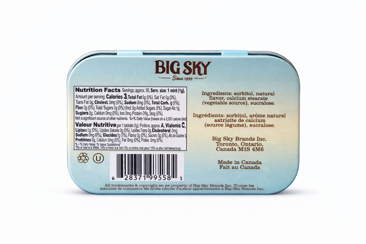 Big Sky Mints - Marshmallow (50g) 6Pack