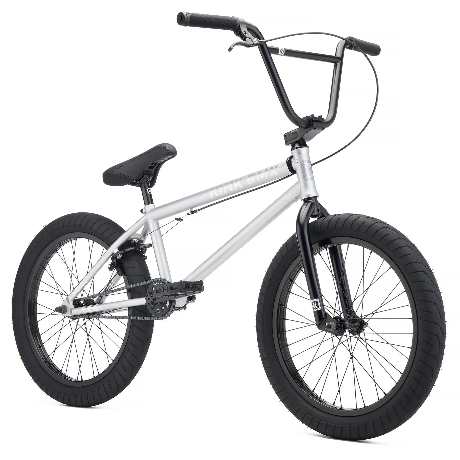 Kink 2027 Whip Complete BMX Bike - Frost Silver