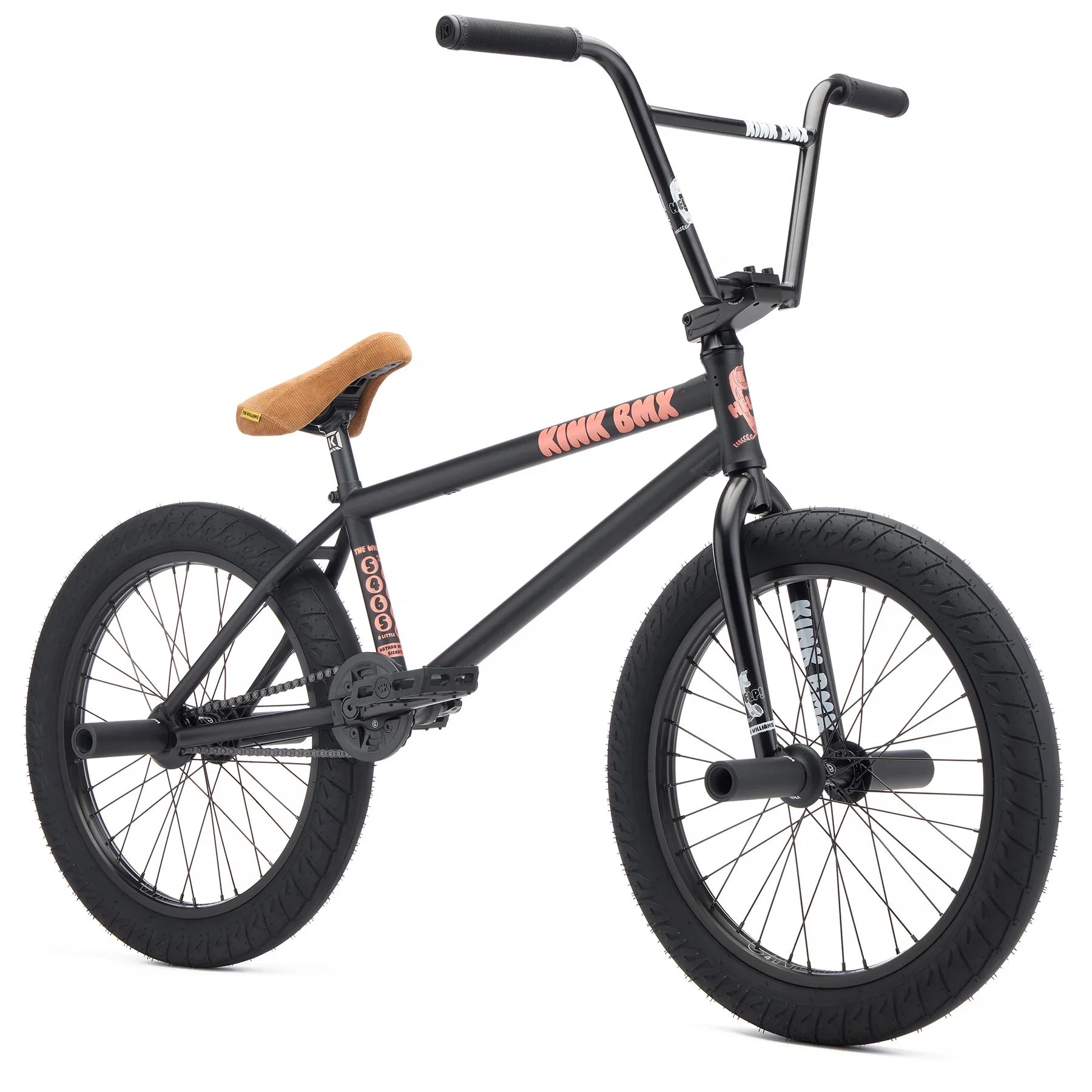 Kink 2027 Williams Complete BMX Bike - Midnight Black