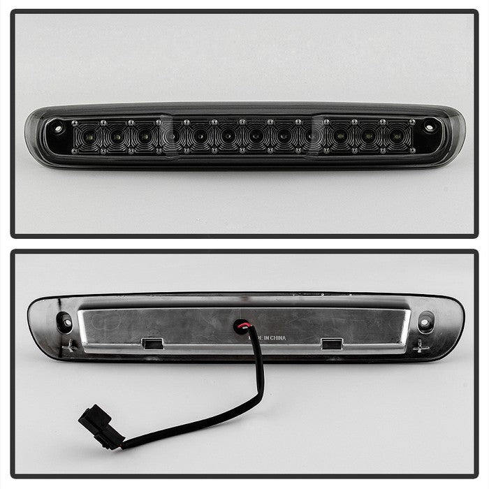 SPYDER xTune Chevy Silverado 07-13 / GMC Sierra 07-13 LED 3RD Brake Light - Smoked BKL-CSIL07-LED-SM 9032882