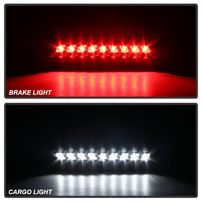 SPYDER Xtune Dodge Ram 02-08 LED 3rd Brake Light Black BKL-DR02-LED-BK 9034404