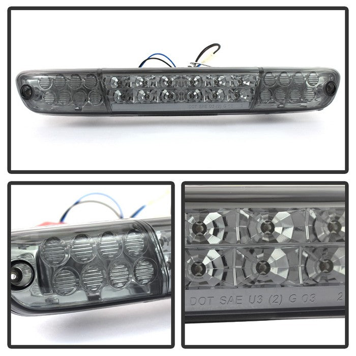 SPYDER Xtune Chevy Colorado 04-13 /GMC Canyon 04-12 LED 3rd Brake Light Smoke BKL-JH-CCO04-LED-SM 9024924