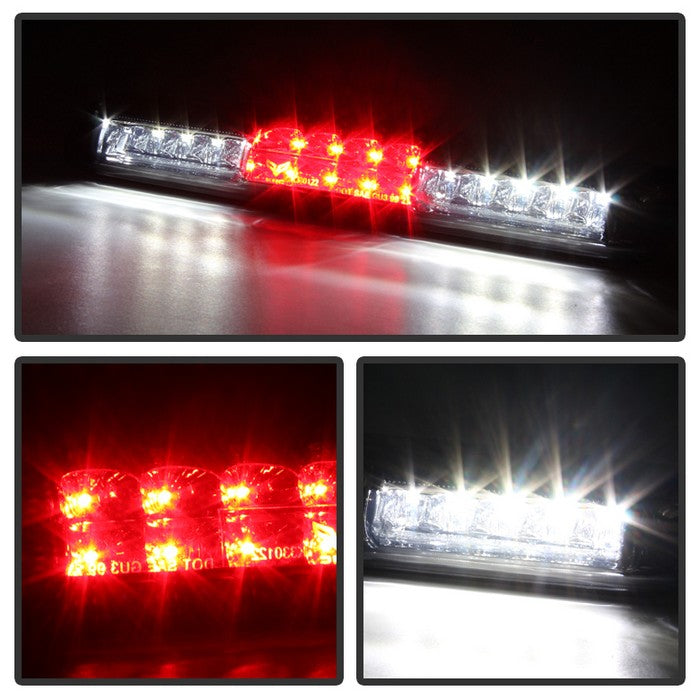 SPYDER Xtune Chevy Silverado 99-06 / GMC Sierra 99-06 LED 3rd Brake Light Red/Clear BKL-JH-CSIL99-LED-RC 9024962