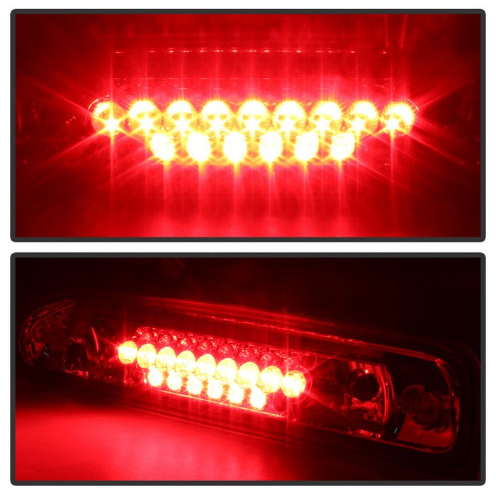 SPYDER Xtune Dodge Ram 02-08 LED 3rd Brake Light Red Clear BKL-JH-DR02-LED-RC 9025037