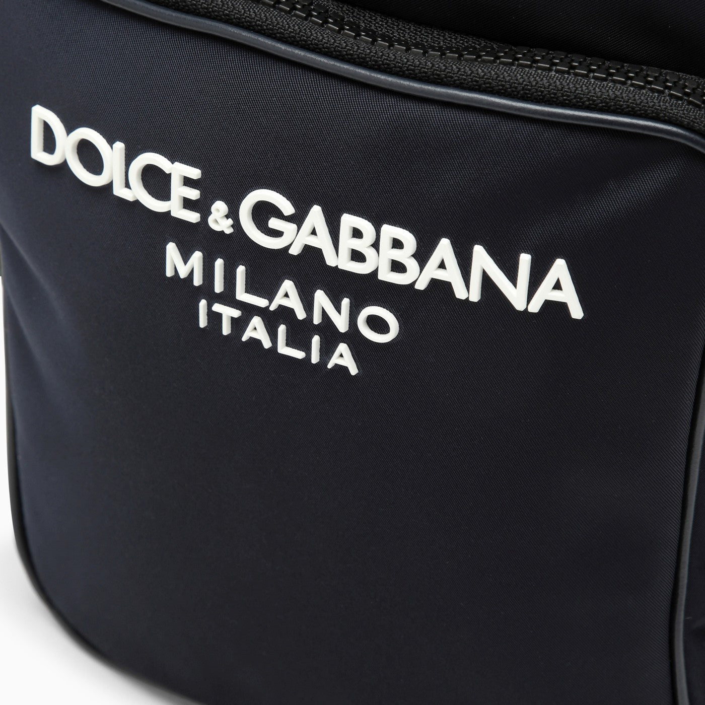 Dolce & Gabbana Blue Messenger Bag In Nylon