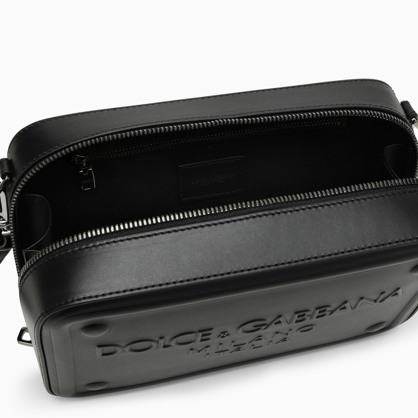 Dolce&Gabbana Black Calfskin Shoulder Bag