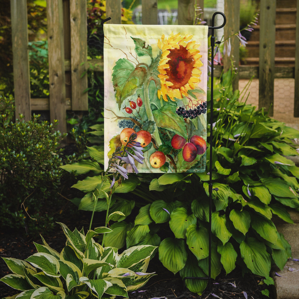 Autumn Flowers II by Maureen Bonfield Garden Flag Mailbox Decorative Yard Banner Outside Patio Artwork for Flower Beds, Garden Size, Multicolor