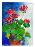Geraniums by Maureen Bonfield Garden Flag Mailbox Decorative Yard Banner Outside Patio Artwork for Flower Beds, Garden Size, Multicolor