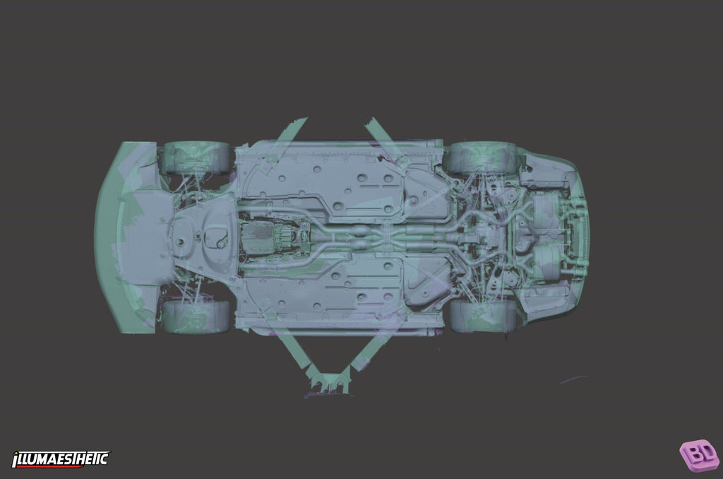 BMW M3 (E92) 3D Scan (2007-2013)