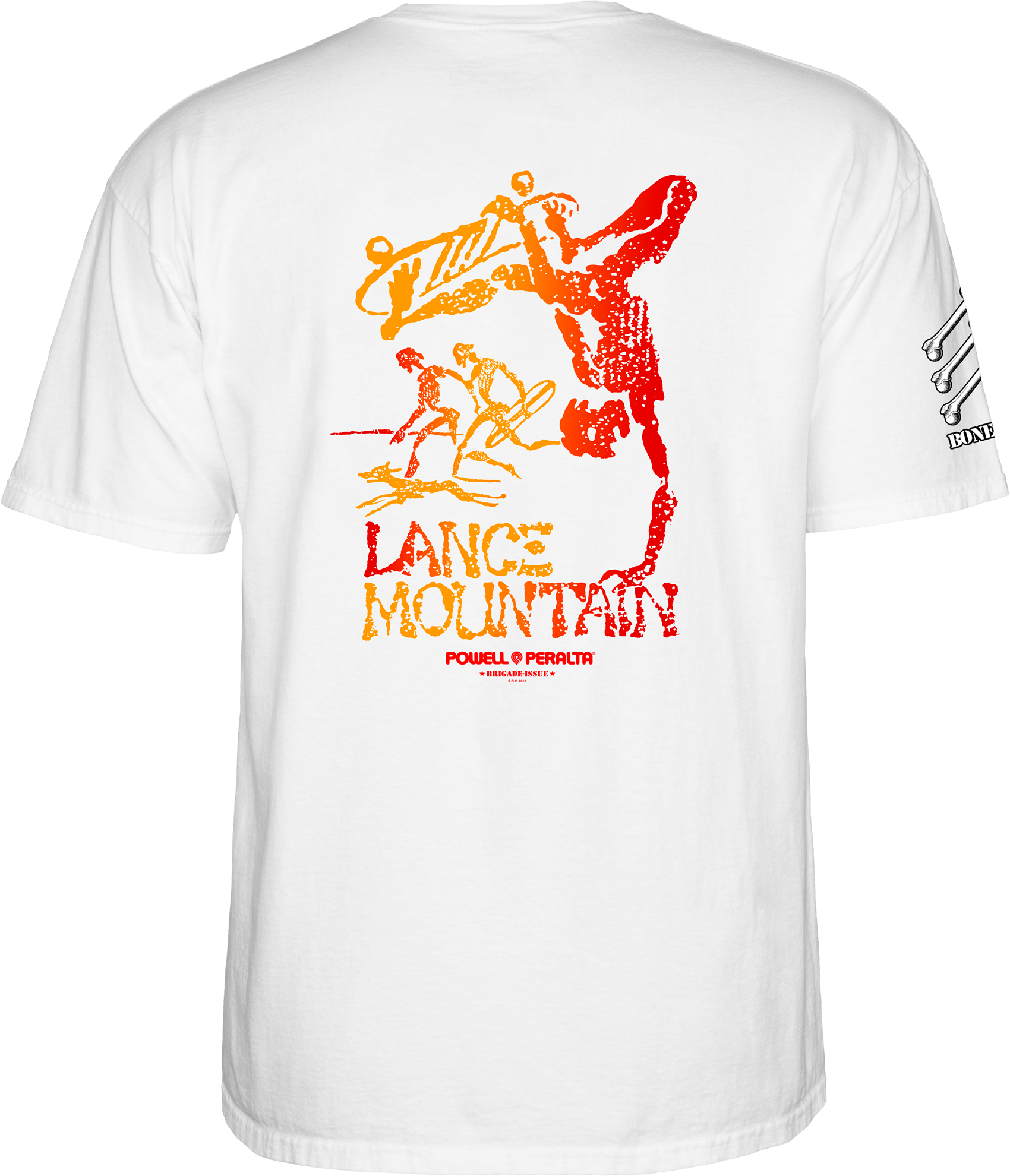 Bones Brigade Lance Mountain S/S T-Shirt - White