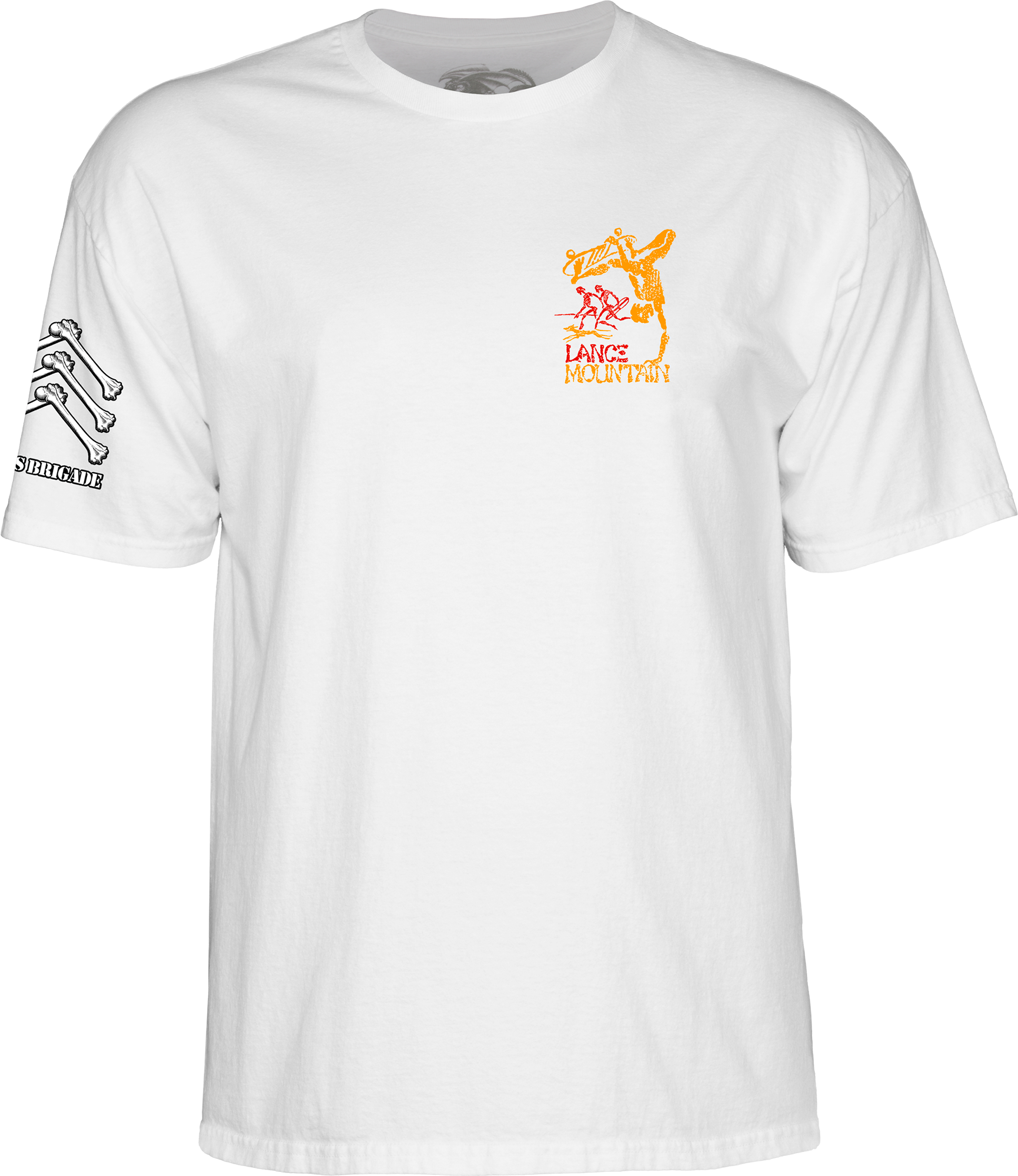 Bones Brigade Lance Mountain S/S T-Shirt - White