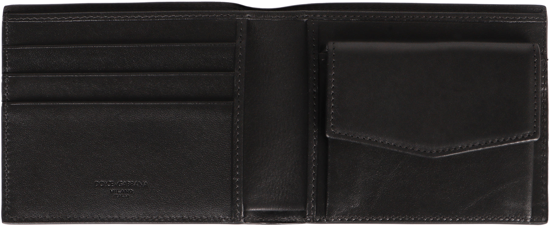 DOLCE & GABBANA Mini Leather Wallet - Elegant Minimalist Design