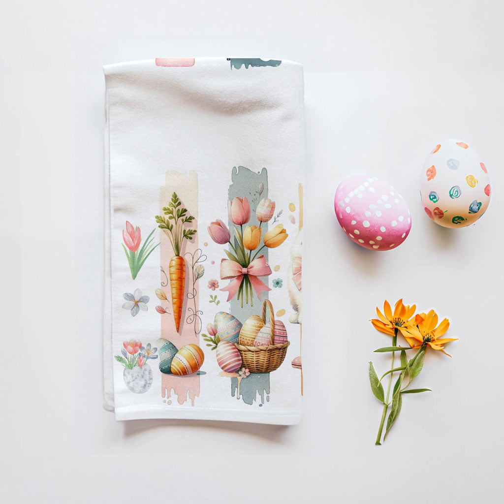 Brushstroke Spring Towel