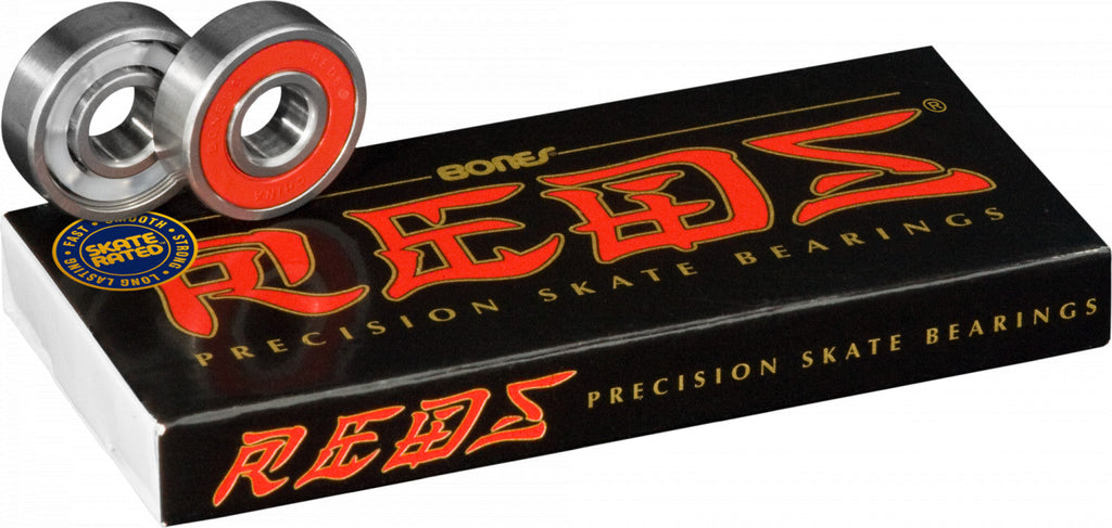 Street Plant "Street Scoundrels" 60mm 101a Skateboard Wheels + Bones Reds Bearings
