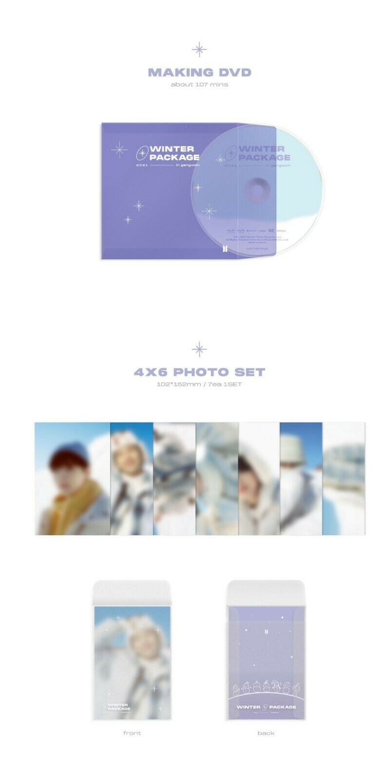 Official BTS Winter Package 2021