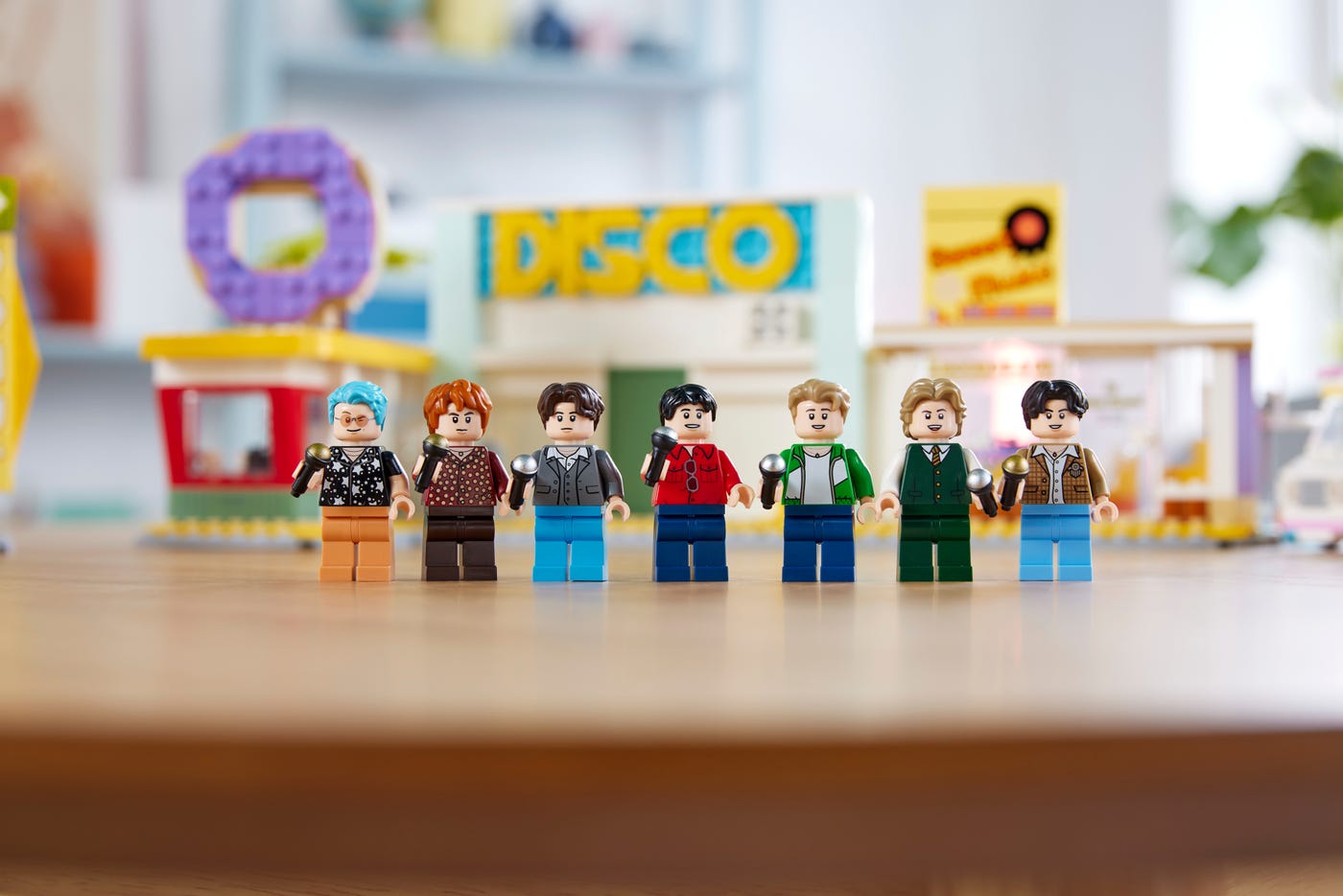 BTS x Lego Dynamite Collaboration Set