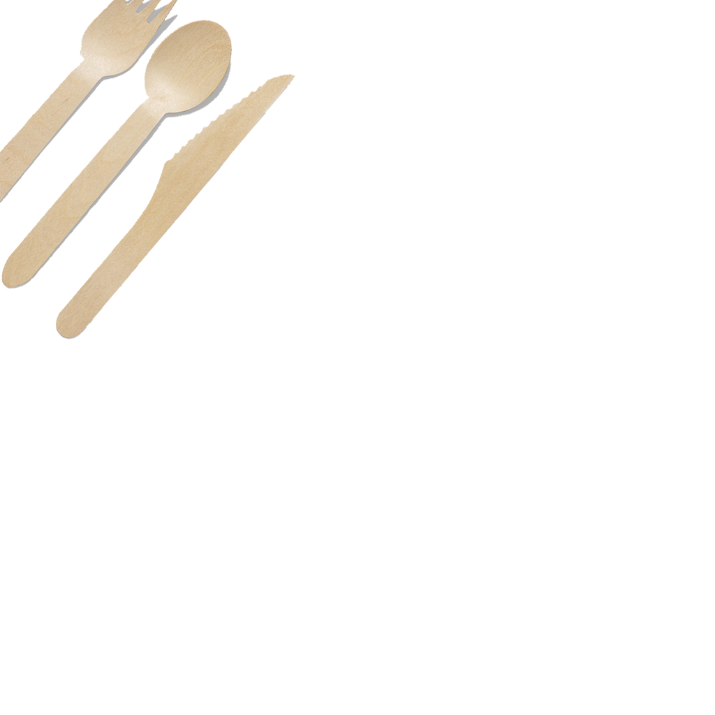 Wooden Cutlery Set (30 per pack)