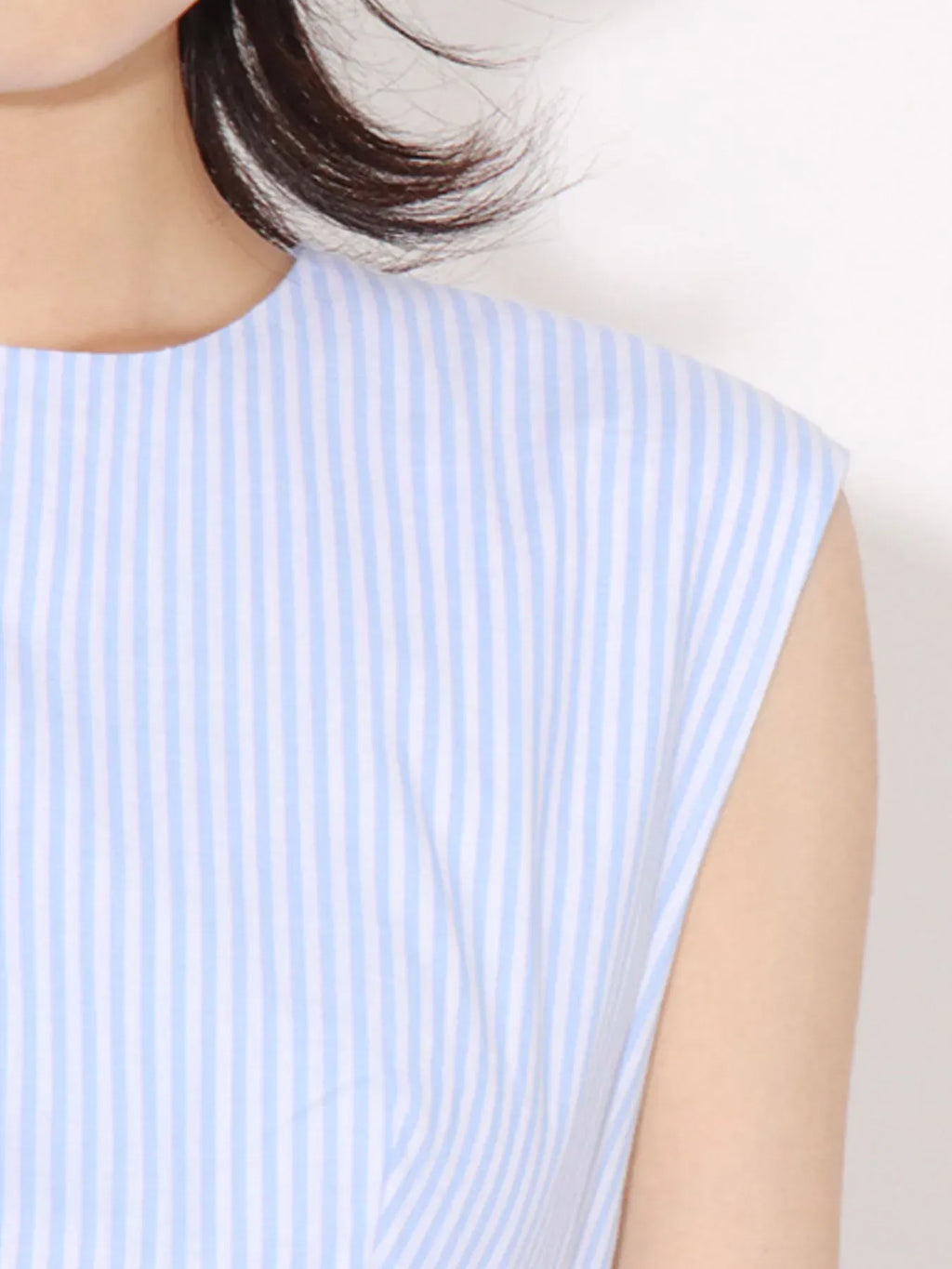 Backless Striped Mini Dress